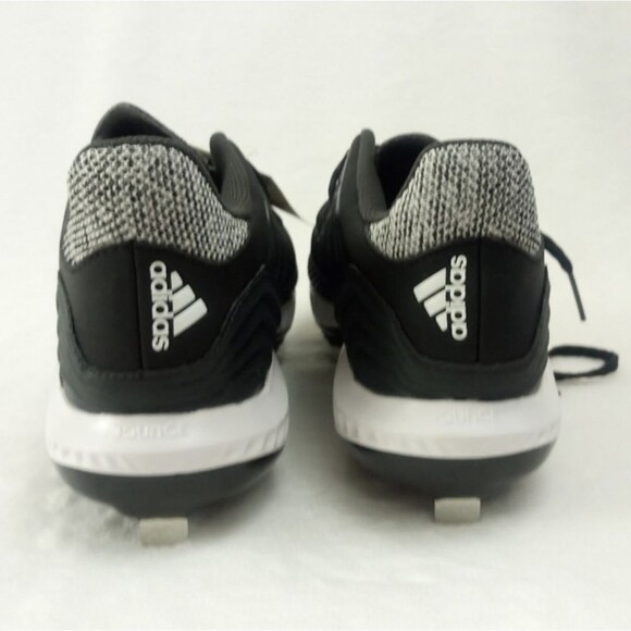 Adidas Women's Icon Bounce Metal Cleats Shoes Sports Black Size 7.5 - Picture 6 of 8